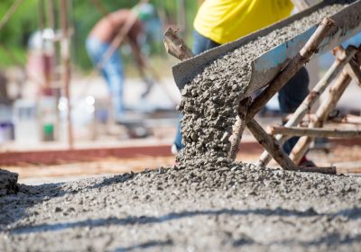 Close,Up,Ready,Mix,Concrete,At,Construction,Site