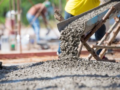 Close,Up,Ready,Mix,Concrete,At,Construction,Site